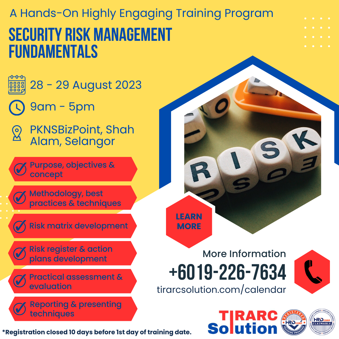 TIRARC SRMF 28-29 Aug 2023